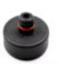SpeciFix — Tampon Caoutchouc Adaptateur de Levage Tesla — Model S · X · 3 · Y — Vendu par 4